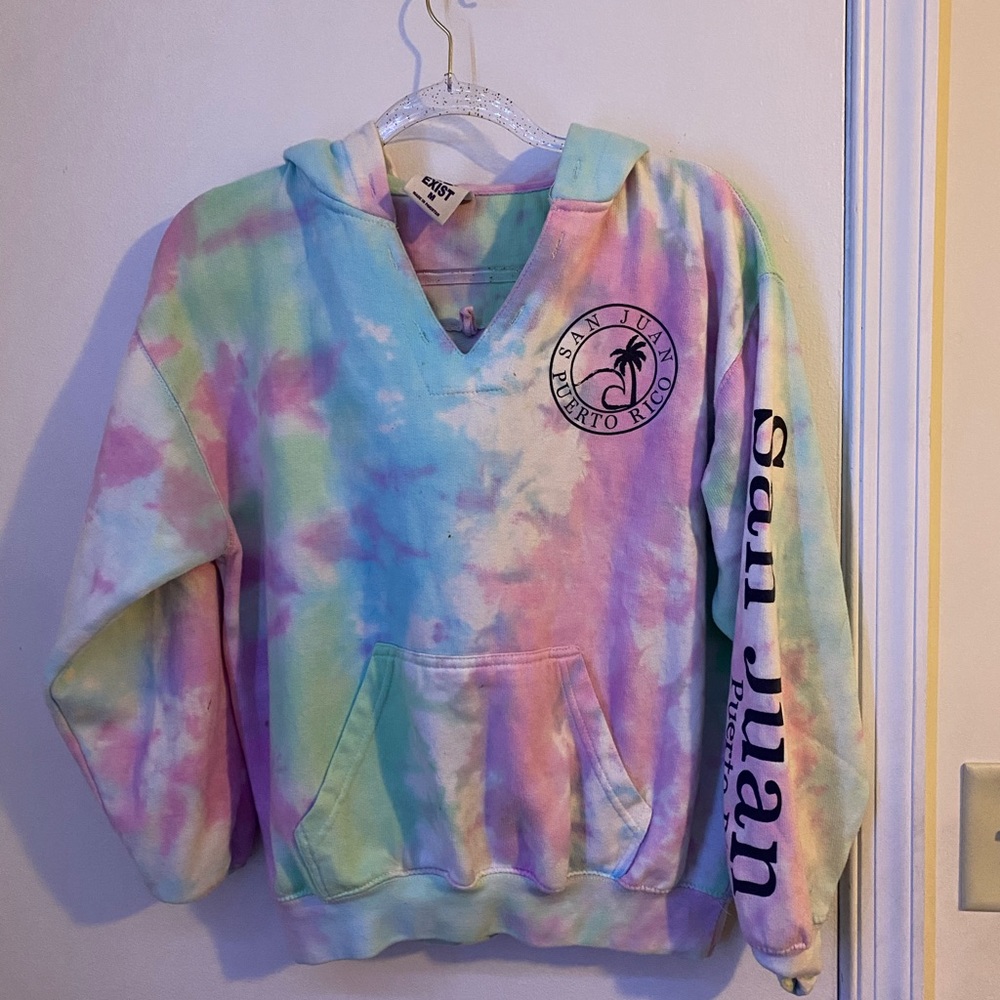 Cute tie dye hoodie